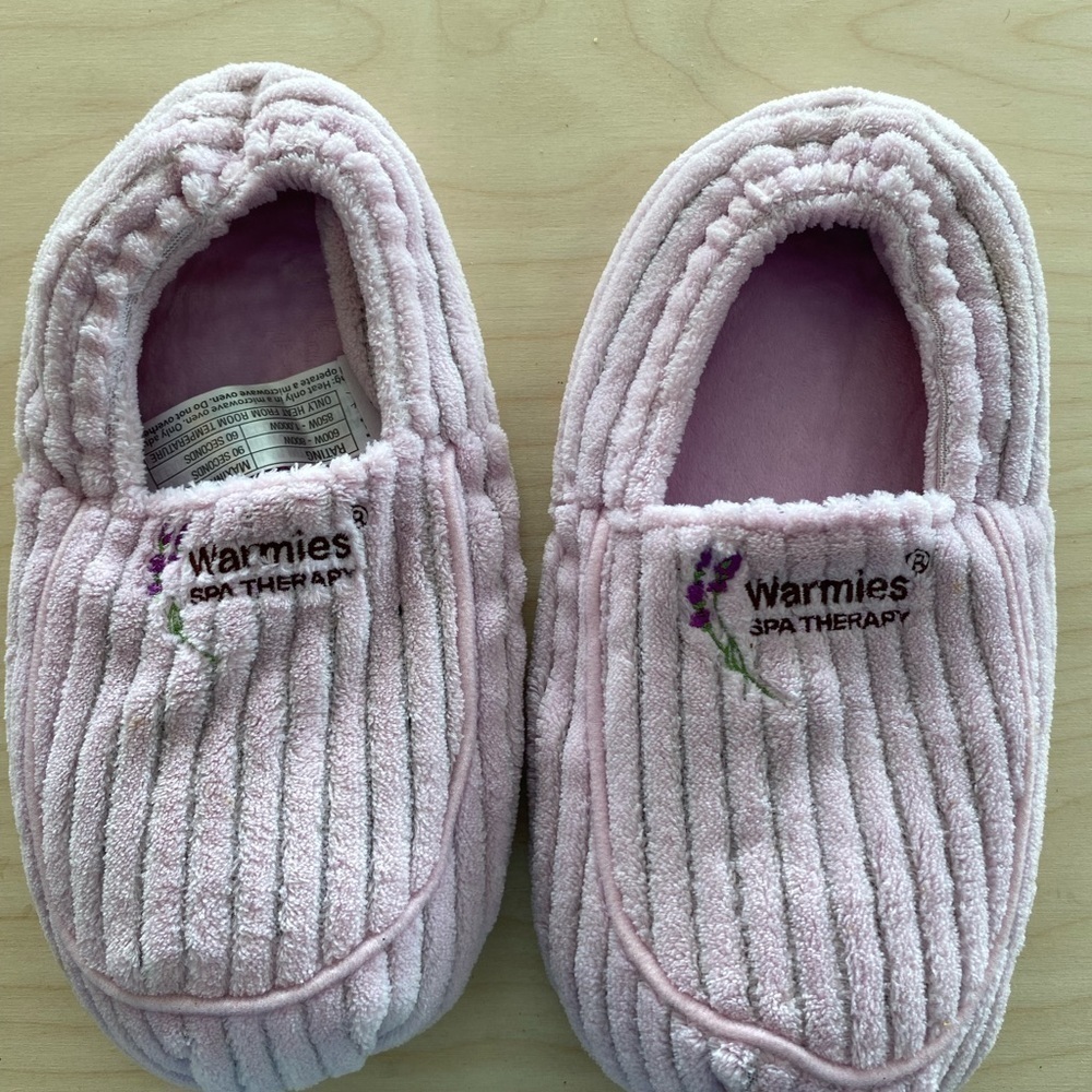 Warmies Spa Therapy Shoes size Large (CD)